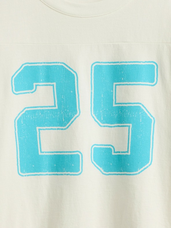 GAP Otroška oversized majica Varsity GAP