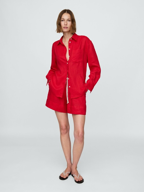 GAP Lanene kratke hlače GAP