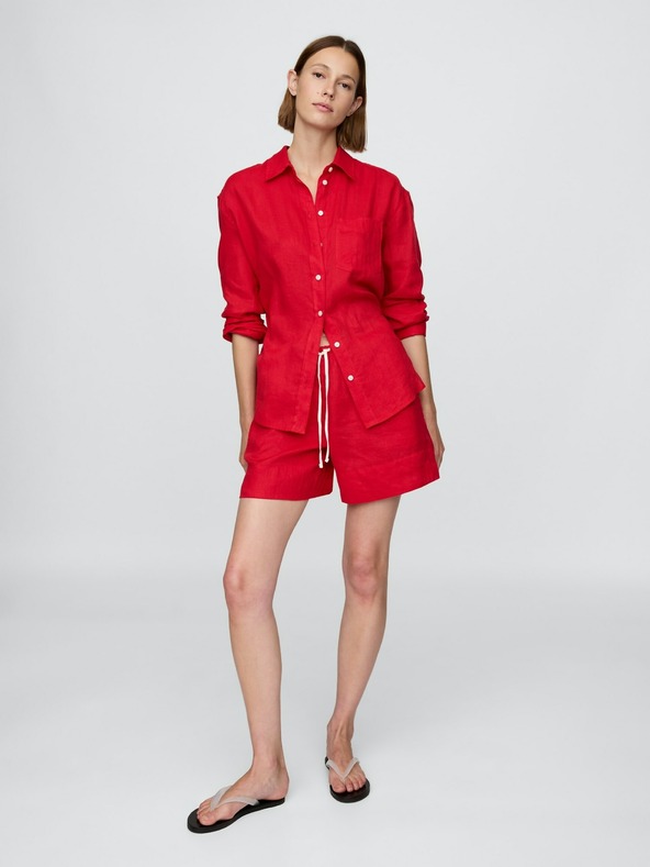 GAP Lanene kratke hlače GAP