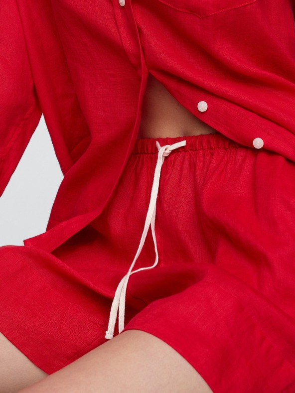 GAP Lanene kratke hlače GAP