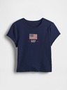 GAP Crop majica Americana GAP