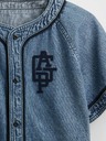 GAP Otroška jeans srajca Baseball Americana GAP