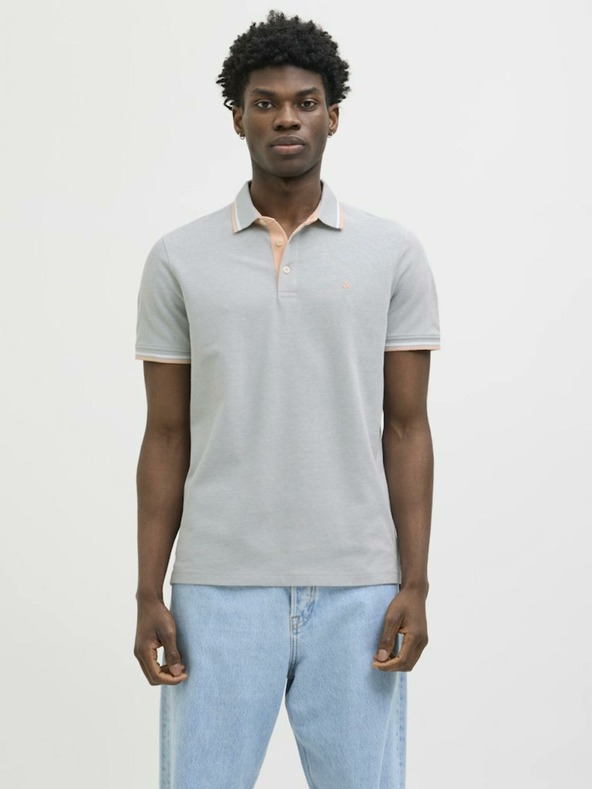 Jack & Jones Svetlo zelena moška polo majica Jack & Jones