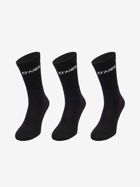 O'Neill Komplet treh parov nogavic v črni barvi O'Neill Sportsocks 3P