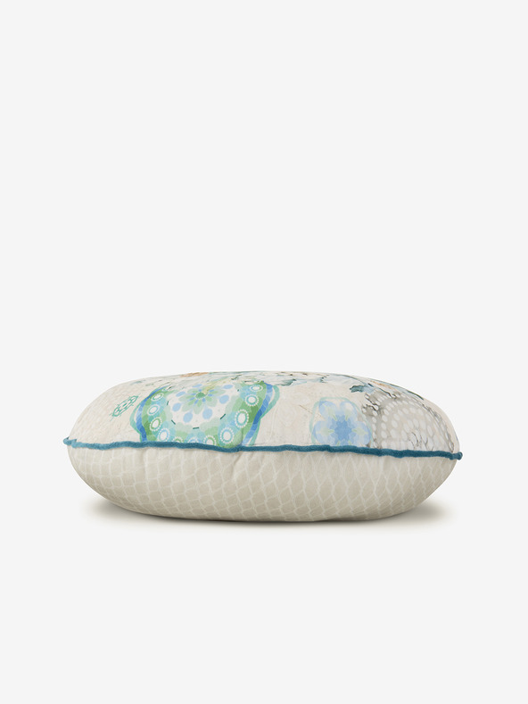 HIP Premer 55 cm - modra in kremna obojestranska blazina z motivom HIP Camunda