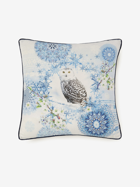 HIP 48 x 48 cm - modri obojestranski vzglavnik HIP Phalini