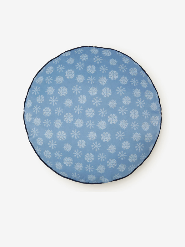 HIP Premer 55 cm - Modra obojestranska blazina z motivom HIP Phalini