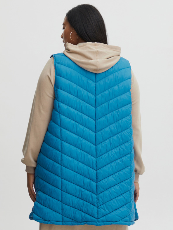 Fransa Modra ženska prešita jopica Fransa