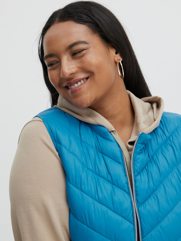 Fransa Modra ženska prešita jopica Fransa