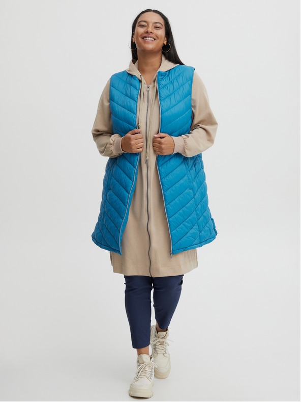 Fransa Modra ženska prešita jopica Fransa