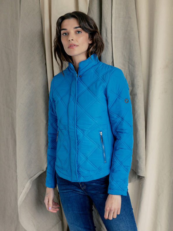 Fransa Modra ženska prešita jakna Fransa