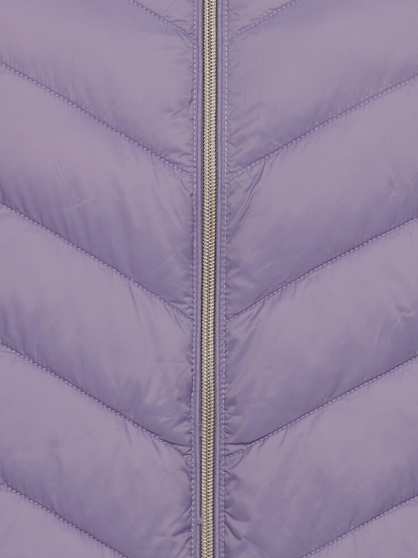 Fransa Vijolična ženska prešita jopica Fransa