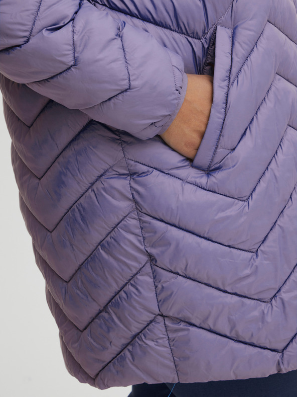 Fransa Vijolična ženska prešita jopica Fransa