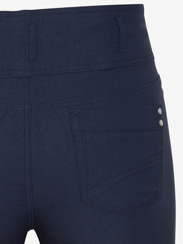 Fransa Temno modre ženske tričetrtinske hlače Fransa