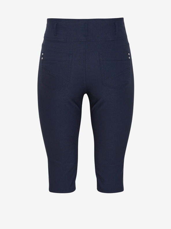 Fransa Temno modre ženske tričetrtinske hlače Fransa