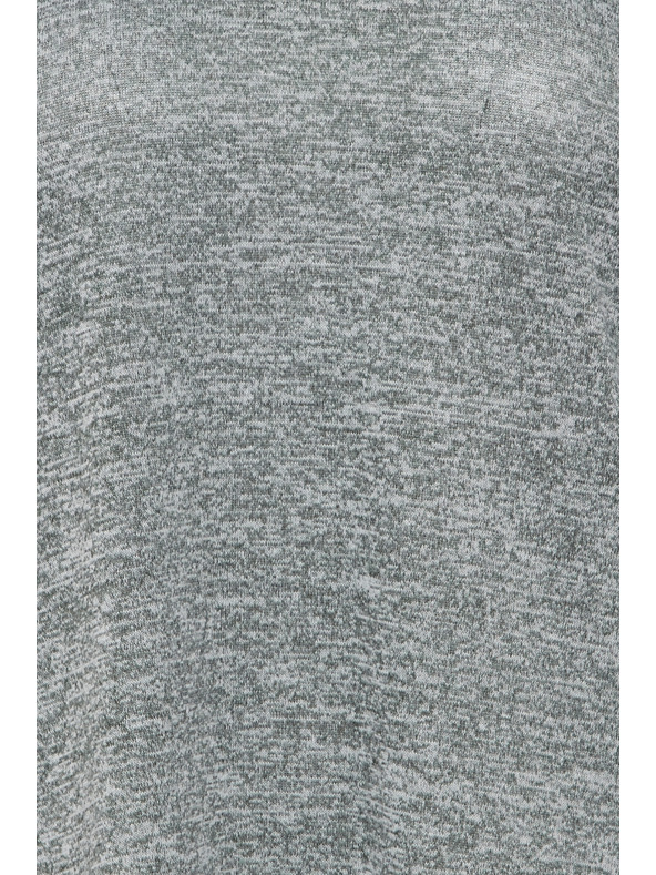 Fransa Ženski sivi žičnati pulover z vložkom za srajco Fransa