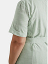My True Me Tom Tailor Svetlo zelena ženska črtasta obleka My True Me Tom Tailor