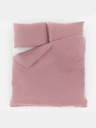Kvalitex Francoska muslinska posteljnina 240x220, 70x90cm roza Kvalitex
