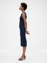 GAP Džins midi obleke GapStudio by Zac Posen GAP