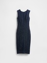 GAP Džins midi obleke GapStudio by Zac Posen GAP
