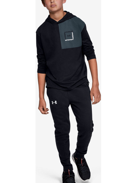 Under Armour Deške spodnji del trenirke Under Armour Rival Solid Jogger-BLK