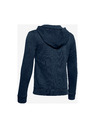 Under Armour Deški pulover Under Armour EU Cotton Fleece Full Zip-BLK