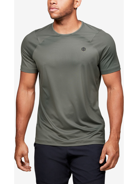 Under Armour Moška majica Under Armour HG Rush Fitted SS Printed