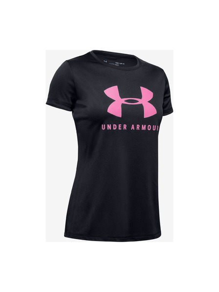Under Armour Dekliška majica Under Armour Tech Solid Graphic Big Logo SS T-Shirt-B